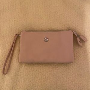 Pink clutch bag!